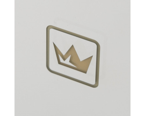 Зеркало с лазерной гравировкой, контурной подсветкой сенсорным выключателем CEZARES CZR-SPC-DUET-1100-800-LED-TCH