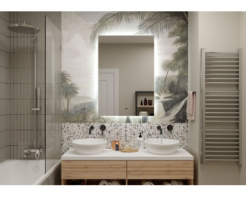 Зеркало с подсветкой ART&MAX PERUGIA AM-Per-700-1000-DS-F