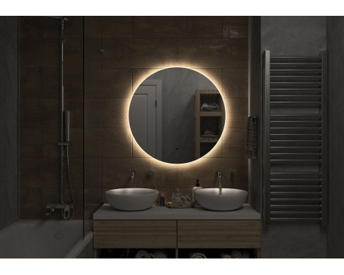 Зеркало с теплой подсветкой ART&MAX SANREMO AM-San-1000-DS-C