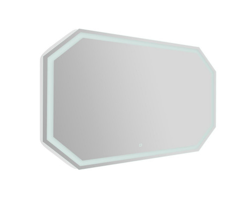 Зеркало с встроенным светильником и сенсорным выключателем BelBagno SPC-OTT-1200-800-LED-TCH