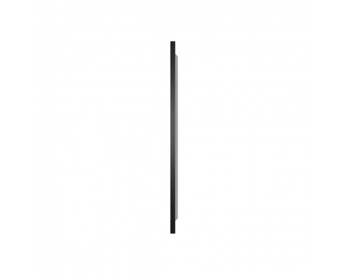 Зеркало в алюминиевой раме со встроенным светильником BelBagno SPC-KRAFT-800-800-SENS-NERO