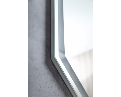 Зеркало с встроенным светильником и сенсорным выключателем BelBagno SPC-OTT-1200-800-LED-TCH