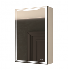 Зеркало-шкаф с подсветкой и функцией антизапотевания, левый ART&MAX MERANO AM-Mer-500-800-1D-L-DS-F