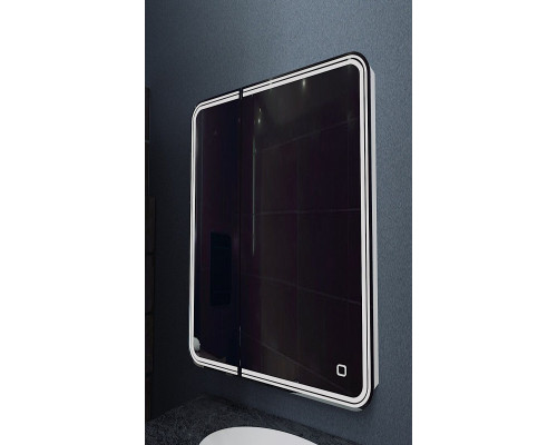 Зеркало-шкаф с подсветкой, правый ART&MAX VERONA AM-Ver-700-800-2D-R-DS-F