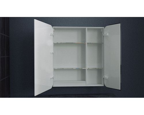 Зеркало-шкаф с подсветкой, левый ART&MAX VERONA AM-Ver-700-800-2D-L-DS-F