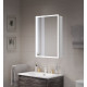 Зеркальный шкаф 500x800x155мм со встроенной подсветкой и сенсорным выключателем BelBagno SPC-GRT-500/800-1A-LED-TCH