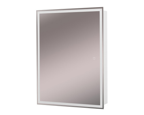 Зеркальный шкаф 600x800x155мм со встроенной подсветкой и сенсорным выключателем BelBagno SPC-GRT-600/800-1A-LED-TCH