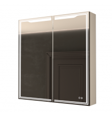 Зеркало-шкаф с подсветкой и функцией антизапотевания, правый ART&MAX MERANO AM-Mer-900-800-1D-R-DS-F