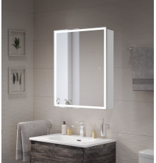 Зеркальный шкаф 600x800x155мм со встроенной подсветкой и сенсорным выключателем BelBagno SPC-GRT-600/800-1A-LED-TCH