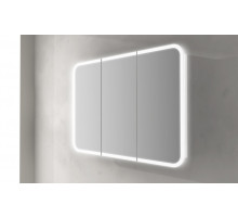 Зеркальный шкаф с тремя распашными дверьми с LED подсветкой дверей CEZARES 84216