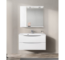Зеркальный шкаф BELBAGNO MARINO-SPC-900/750-1A-BL-P-L
