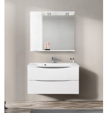 Зеркальный шкаф BELBAGNO MARINO-SPC-900/750-1A-BL-P-L