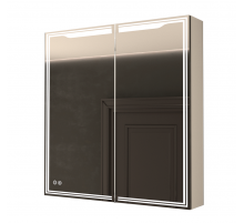 Зеркало-шкаф с подсветкой и функцией антизапотевания, левый ART&MAX MERANO AM-Mer-900-800-1D-L-DS-F