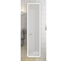 Зеркало-пенал с подсветкой ART&MAX PLATINO AM-Pla-400-1600-1D-R-L-DS-F