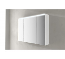 Зеркальный шкаф с тремя распашными дверьми с LED подсветкой дверей CEZARES 84219