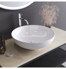 Раковина керамическая накладная 435х435х155мм CEZARES CZR-NEW-43-LVB