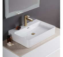 Раковина накладная керамическая 600x425x140 мм BelBagno BB1338