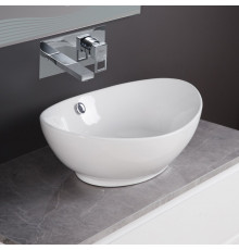 Раковина накладная керамическая 600x370x190мм BelBagno BB1087