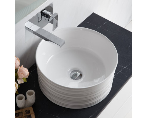 Раковина накладная керамическая 410х410х180мм BelBagno BB1420