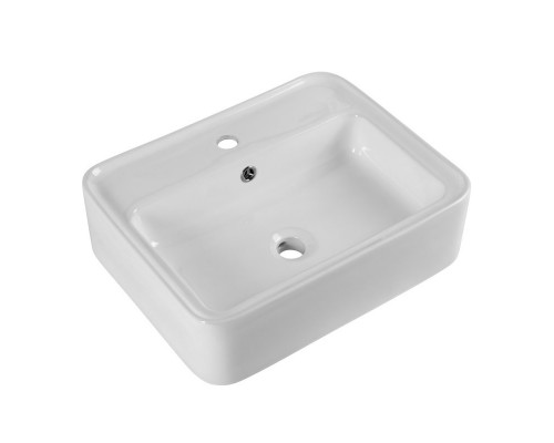 Раковина керамическая накладная прямоугольная 520х420х150мм BelBagno BB1367