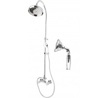 Душевая стойка со смесителем, верхним и ручным душем CEZARES LORD-CD-01-M