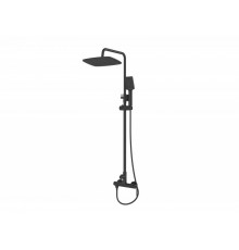 Душевая стойка c верхним и ручным душем BelBagno ACQUA-DOCM-NERO