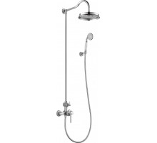 Душевая стойка со смесителем для верхнего и ручного душа CEZARES LIBERTY-F-CD-01