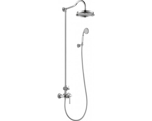 Душевая стойка со смесителем для верхнего и ручного душа CEZARES LIBERTY-F-CD-01