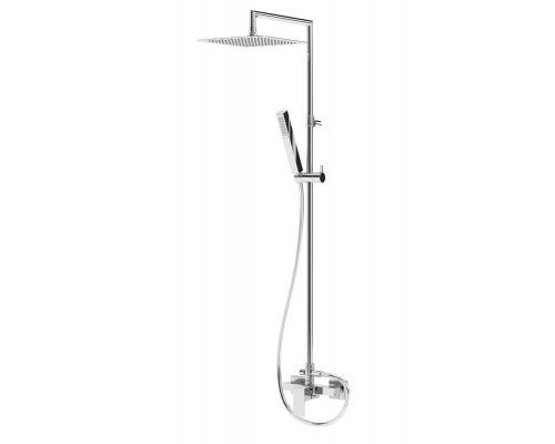 Душевая колонна со смесителем, верхний душ из нержавеющей стали CEZARES PORTA-CD-01