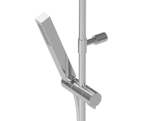 Душевая колонна со смесителем, верхний душ из нержавеющей стали CEZARES PORTA-CD-01
