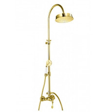 Душевая стойка со смесителем верхним и ручным душем CEZARES MARGOT-CD-03/24-M