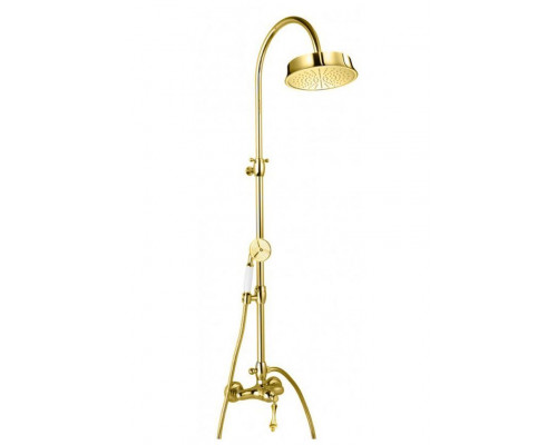 Душевая стойка со смесителем верхним и ручным душем CEZARES MARGOT-CD-03/24-M