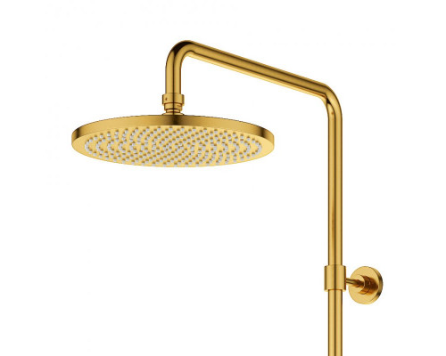 Душевая стойка со смесителем для ванны CEZARES ECO-CVD-BORO брашированное золото