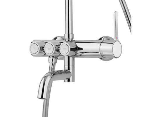 Душевая стойка со смесителем для ванны CEZARES ECO-CVD-01