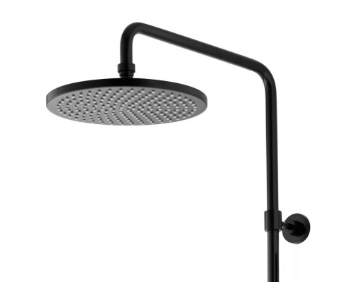 Душевая стойка со смесителем для ванны CEZARES ECO-CVD-NOP чёрный матовый