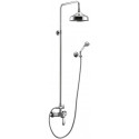 Душевая стойка со смесителем для верхнего и ручного душа CEZARES LIRA-M-CD-01