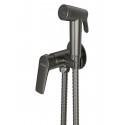 Гигиенический душ со смесителем CEZARES LINER-DIF-GM оружейная сталь