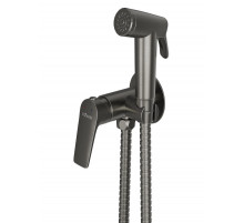 Гигиенический душ со смесителем CEZARES LINER-DIF-GM оружейная сталь