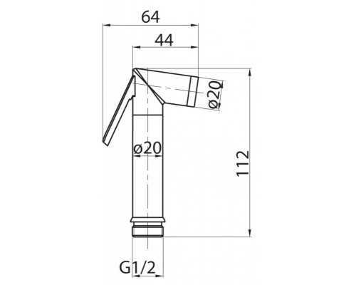 Гигиенический душ Cezares CZR-ID1-01