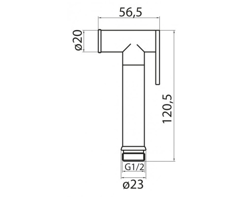 Гигиенический душ Cezares CZR-ID2-01