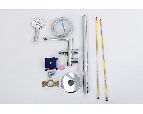 Напольный смеситель для ванны и душа, однорычажный с ручным душем CEZARES LUX-VDP-01