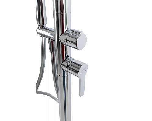 Напольный смеситель для ванны и душа, однорычажный с ручным душем CEZARES LUX-VDP-01