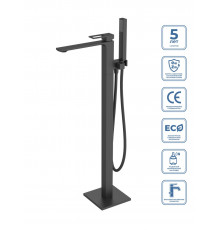 Напольный смеситель BelBagno LUCE LUC-FMT-NERO