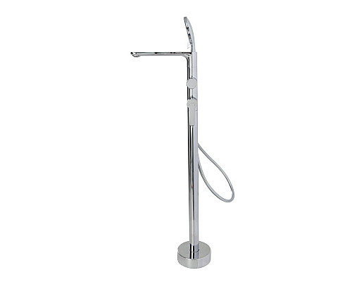 Напольный смеситель для ванны и душа, однорычажный с ручным душем CEZARES LUX-VDP-01