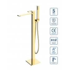 Напольный смеситель BelBagno LUCE LUC-FMT-ORO