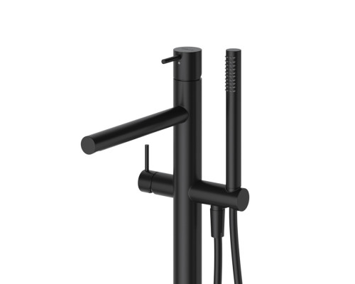 Напольный смеситель для ванны и душа CEZARES LEAF-VDP-L-NOP