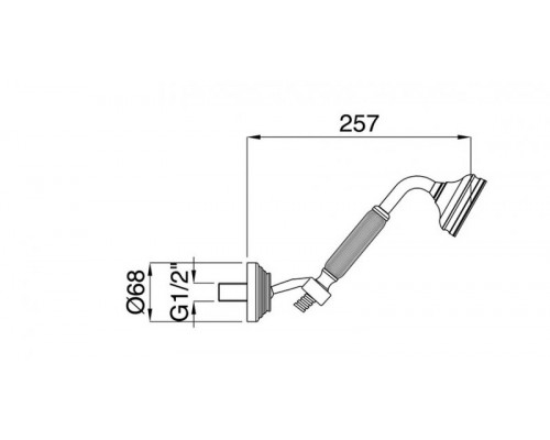 Ручной душ Cezares OLIMP-KD-01