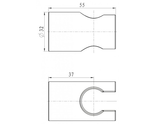 Держатель ручного душа NOVA BB-HLD-IN