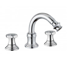 Смеситель для биде на три отверстия Cezares APHRODITE-BBS2-01-O