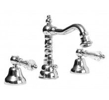 Смеситель для биде на три отверстия с донным клапаном CEZARES DIAMOND-BBS2-01-Sw